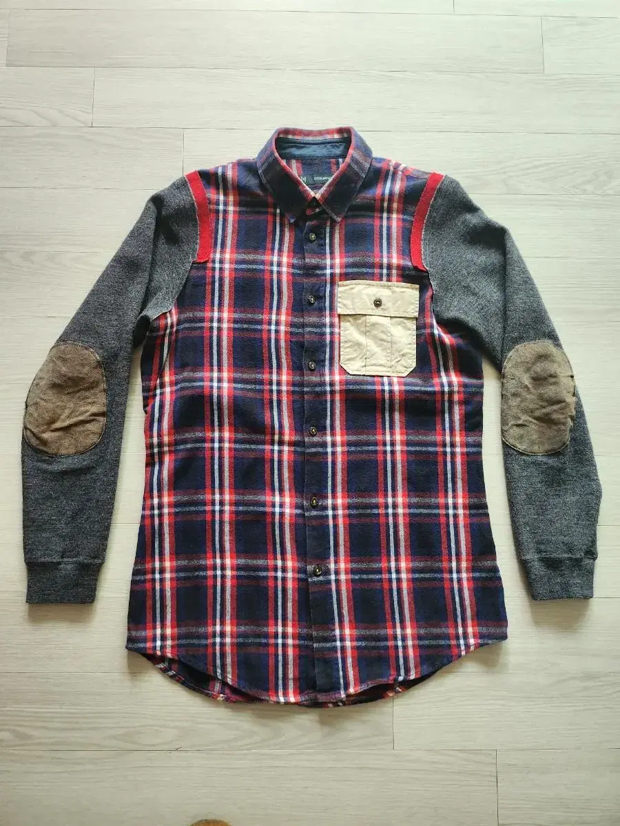 정품 디스퀘어드2 Lumberjack Flannel Shirt-eu48